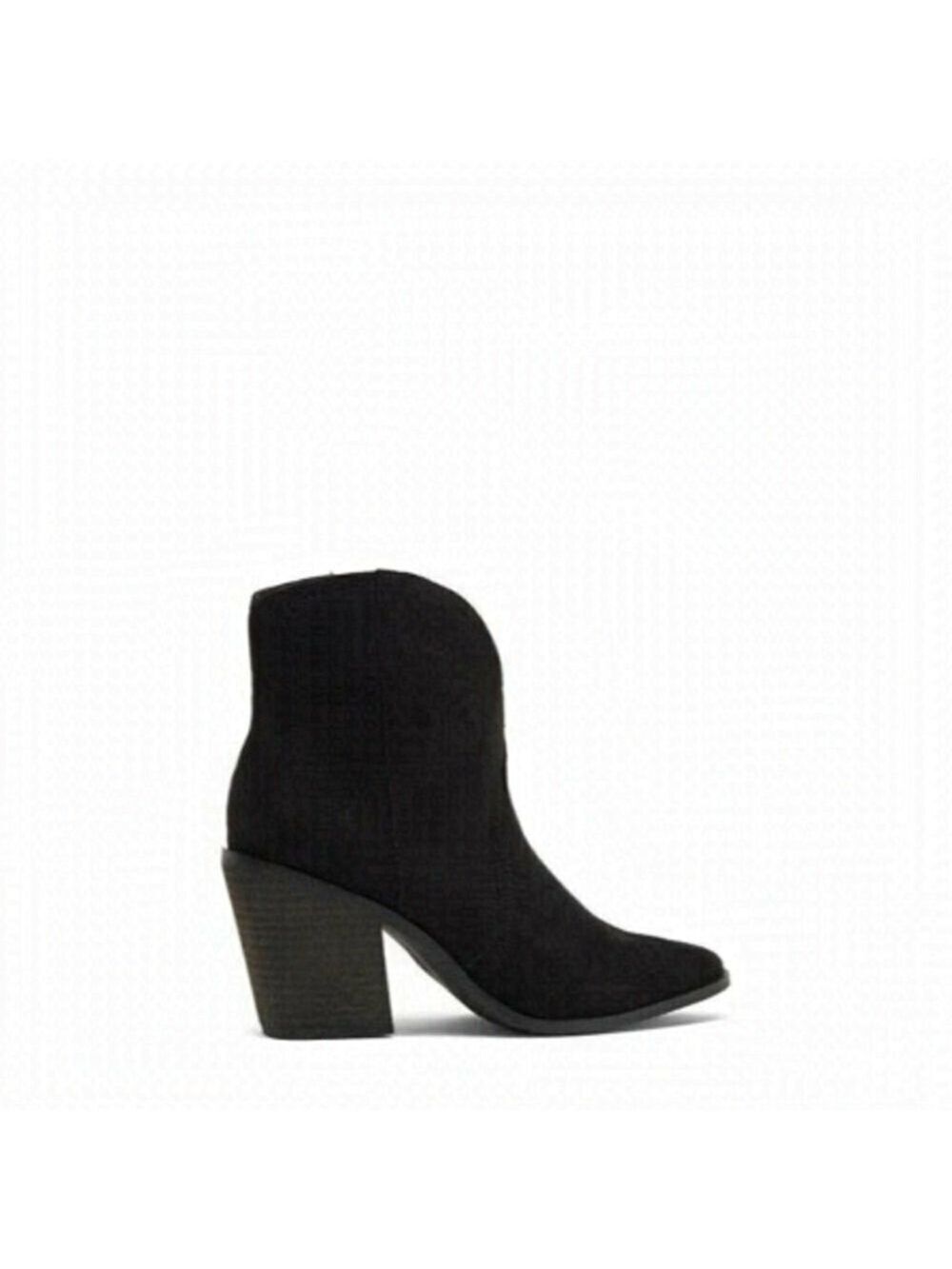 ABOUND BNWOT Women's Western "Courtnee" Bootie Black Sz 7.5 Ankle Boot.